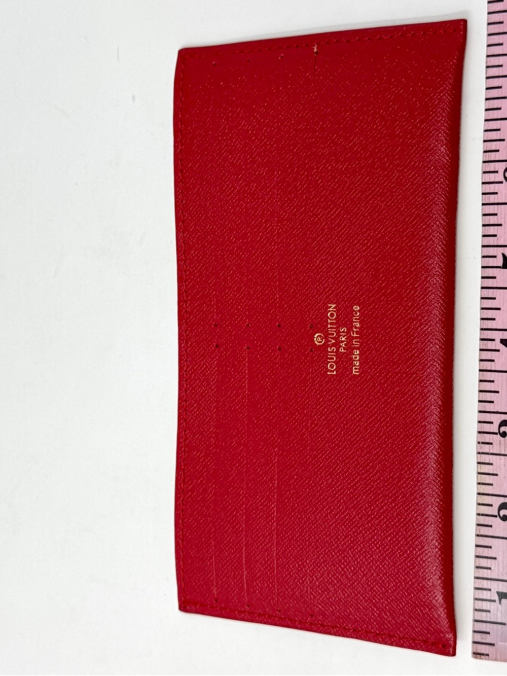 Louis Vuitton Pochette Félicie Card Holder  Insert Red - Picture 5 of 9